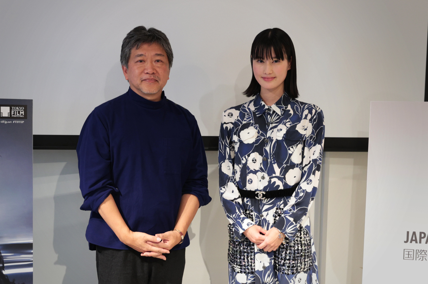 TIFF Lounge HASHIMOTO Ai and KORE-EDA Hirokazu